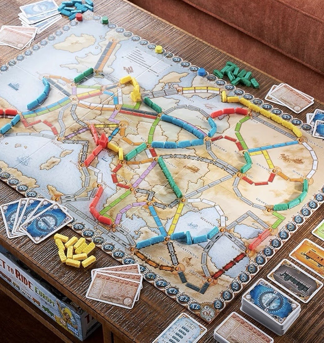 Days of Wonder Ticket to Ride Europe Board Game