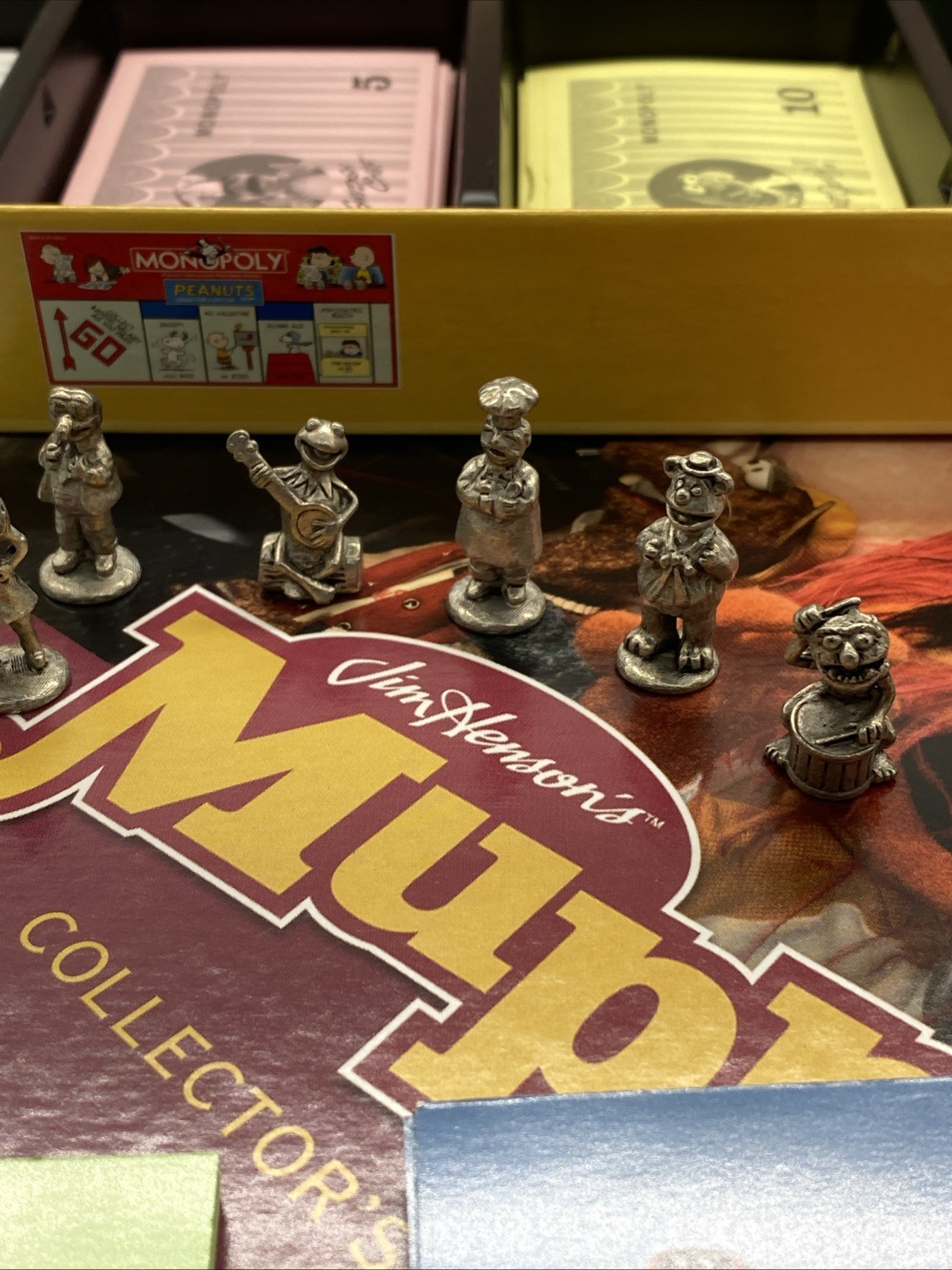 The Muppets Monopoly Collector’s Edition Board Game 2003 COMPLETE