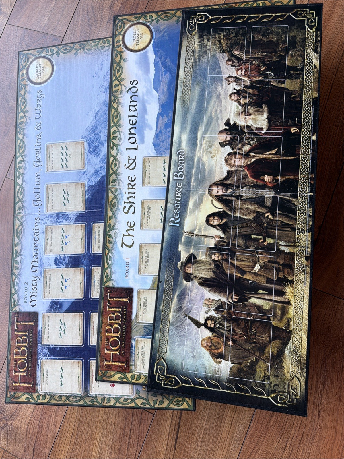 The Hobbit An Unexpected Journey Board Game Cryptozoic 2013 Complete Excellent