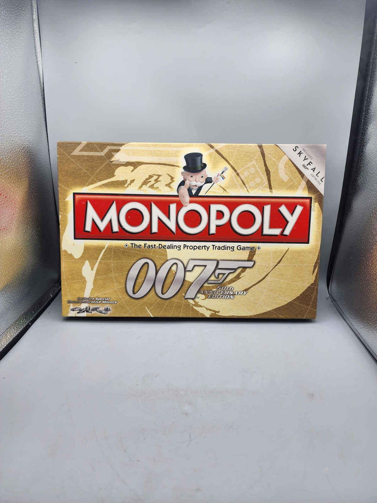 Monopoly 50th Anniversary Edition: James Bond 007 Board Game Complete Rare
