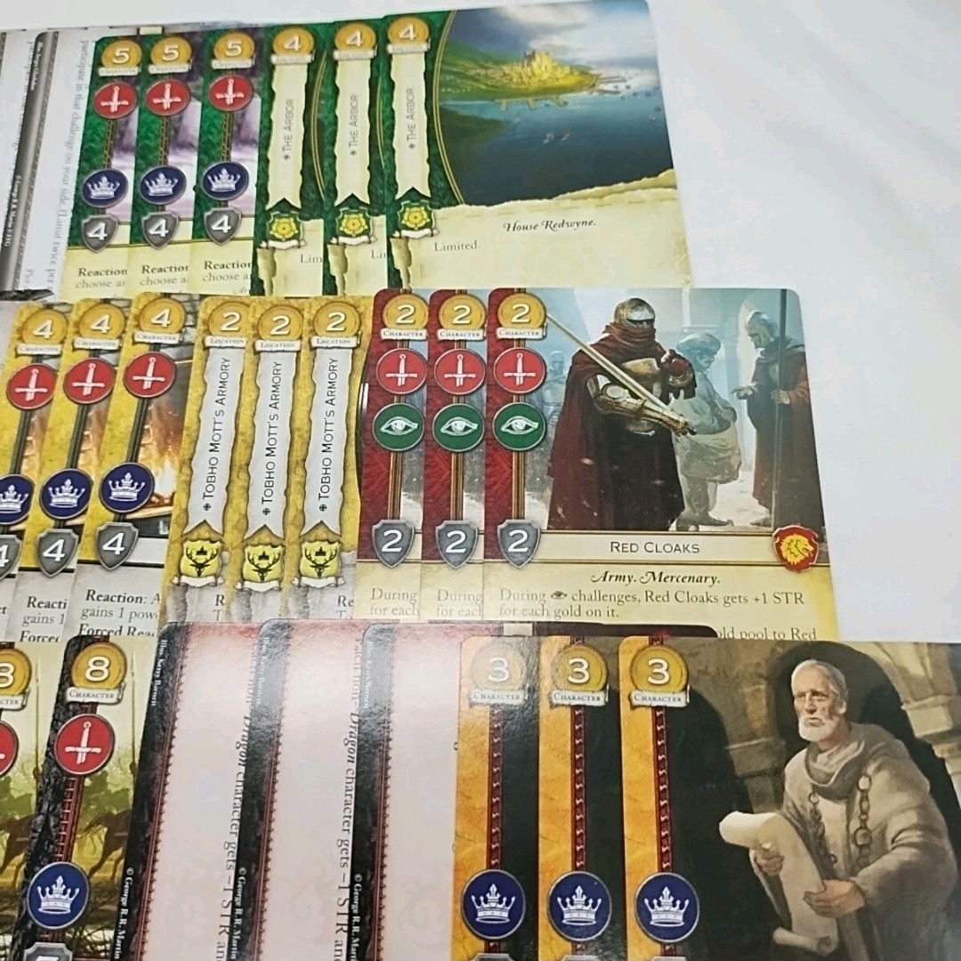 No Middle Ground Game Of Thrones LCG Expansion Westeros Cycle Pack 4 *No Box*