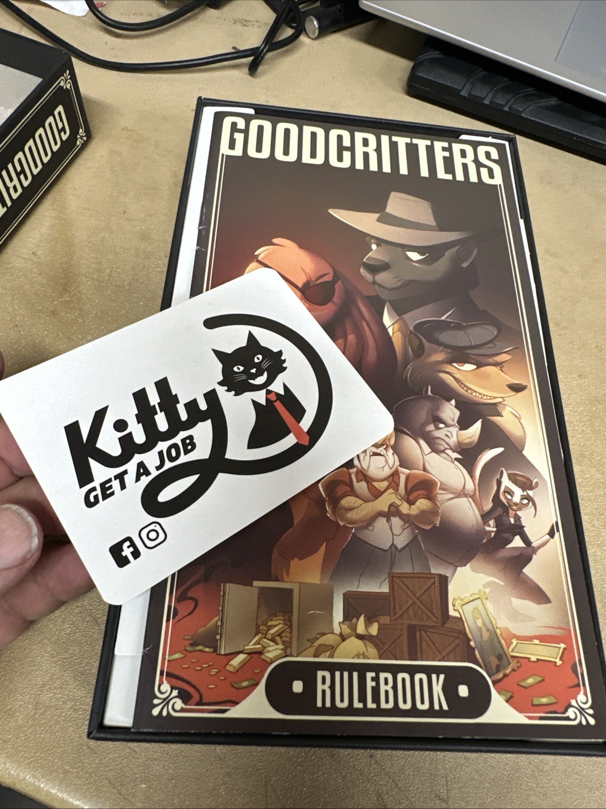 Goodcritters Card game Demo Copy From Arcane Wonders