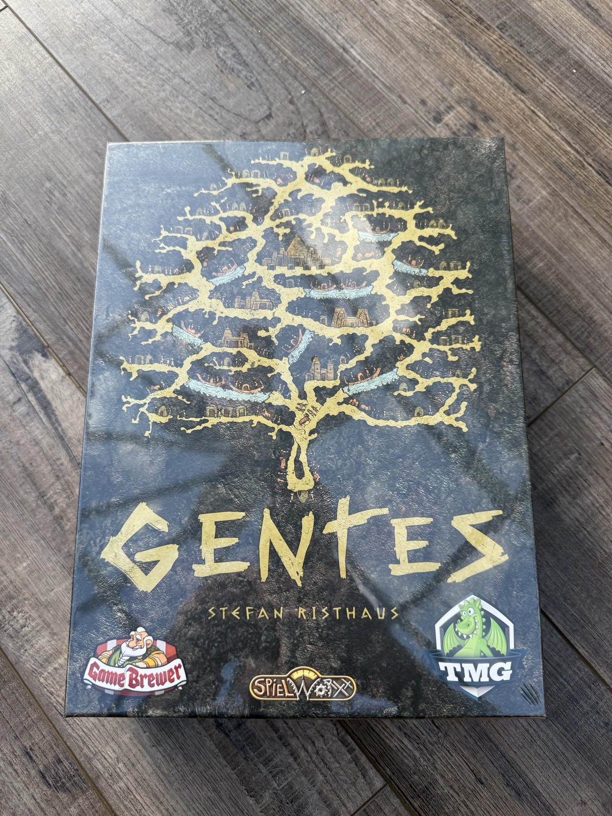 Gentes Board Game, Sealed But Shelf Worn