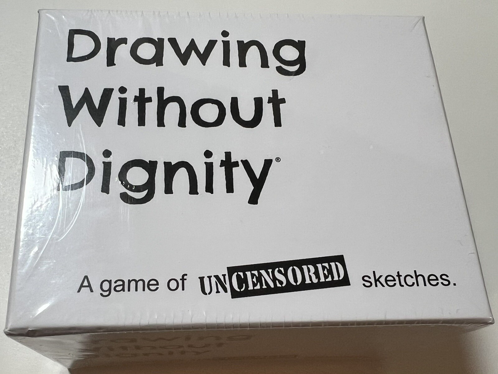 Drawing Without Dignity Adult Party Game AGES 17+ BRAND NEW SEALED NIB ART DRAW