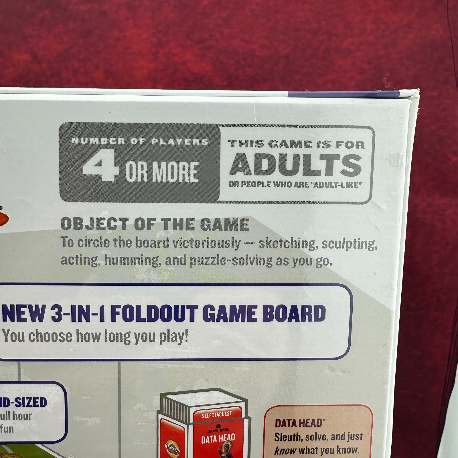CRANIUM BOARD 3-in-1 GAME, 600 ALL- NEW CARDS, 2009, SEALED, 4 OR MORE PLAYERS