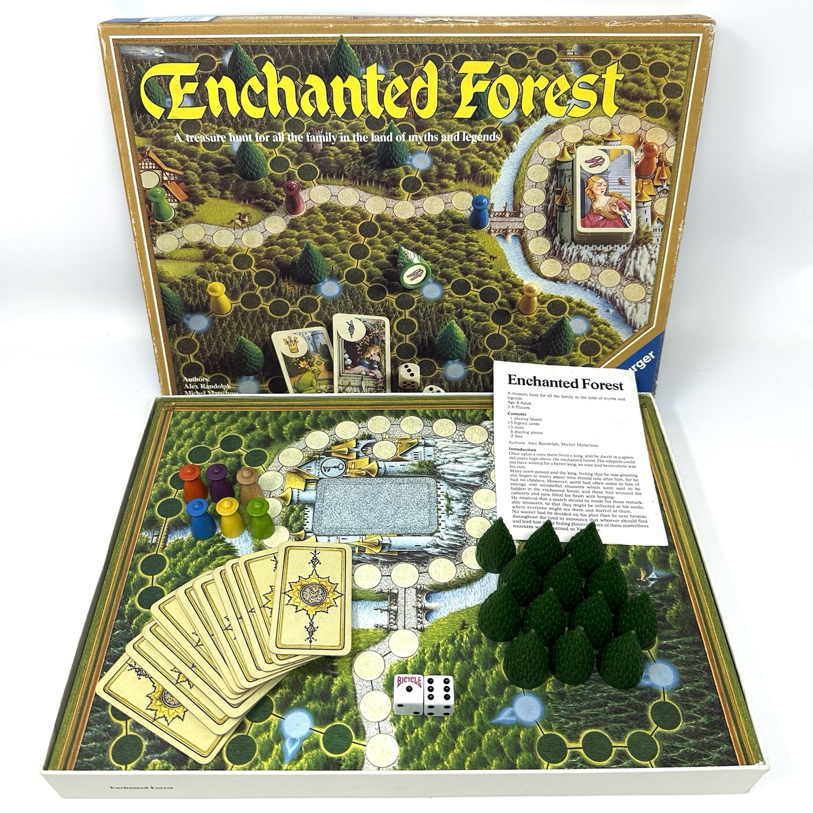 Vintage Enchanted Forest Board Game 1982 Ravensburger West Germany