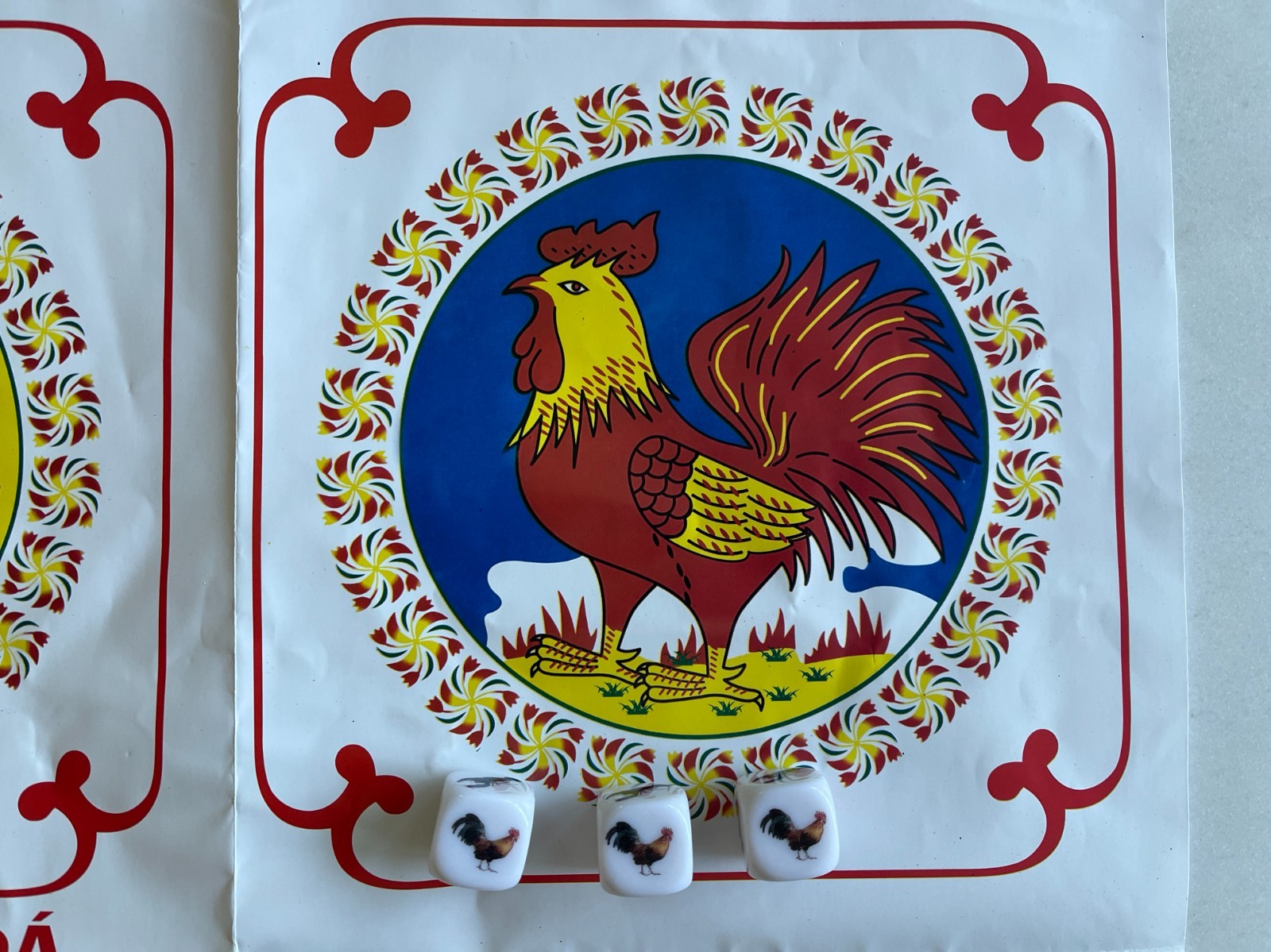 Gourd Fish Shrimp Crab Dice Crown Anchor Game Chuck A Luck Game Bau Ca Tom Cua