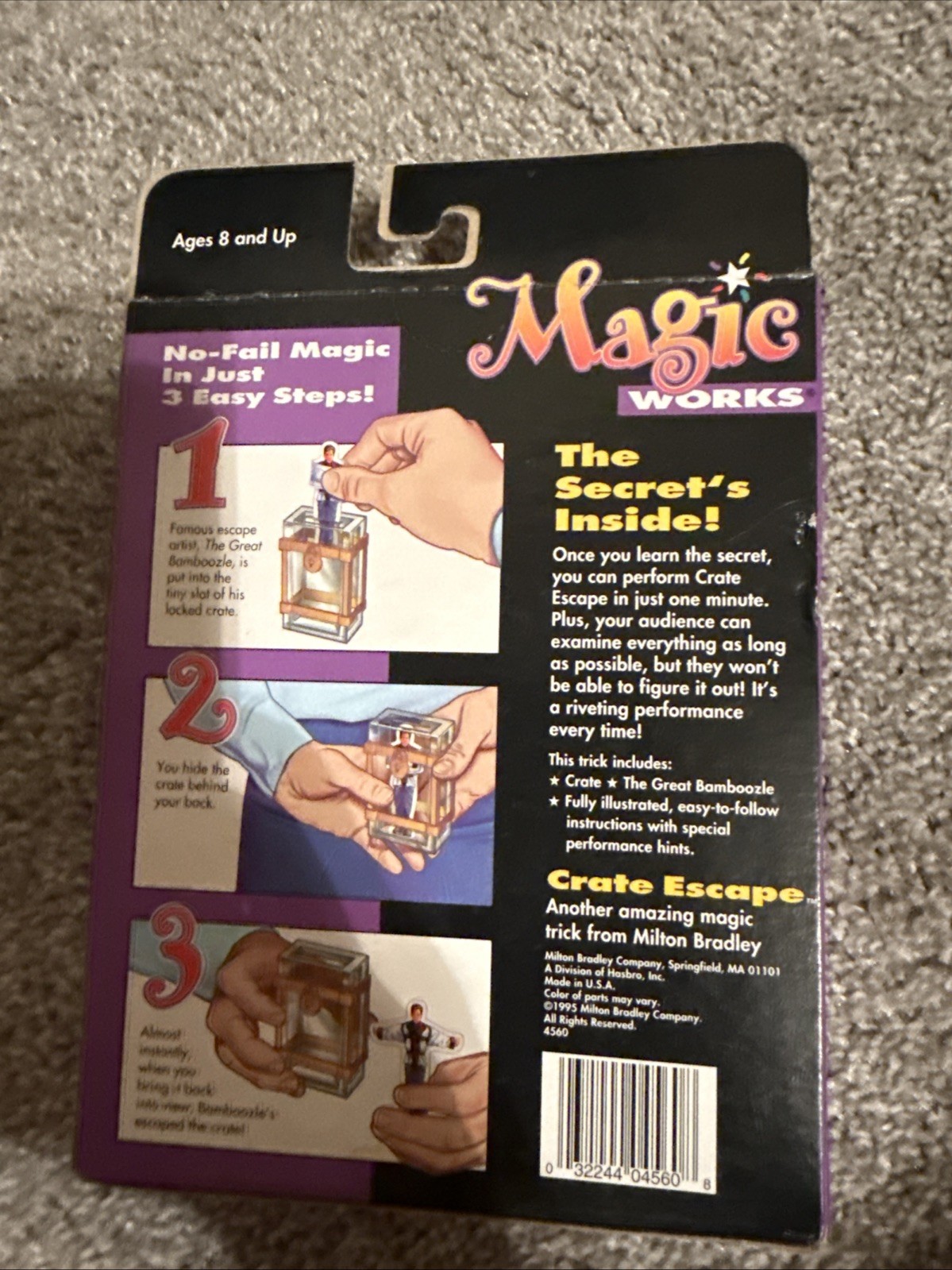 New Magic Works Great Escape 1995 Milton Bradley Made In Usa