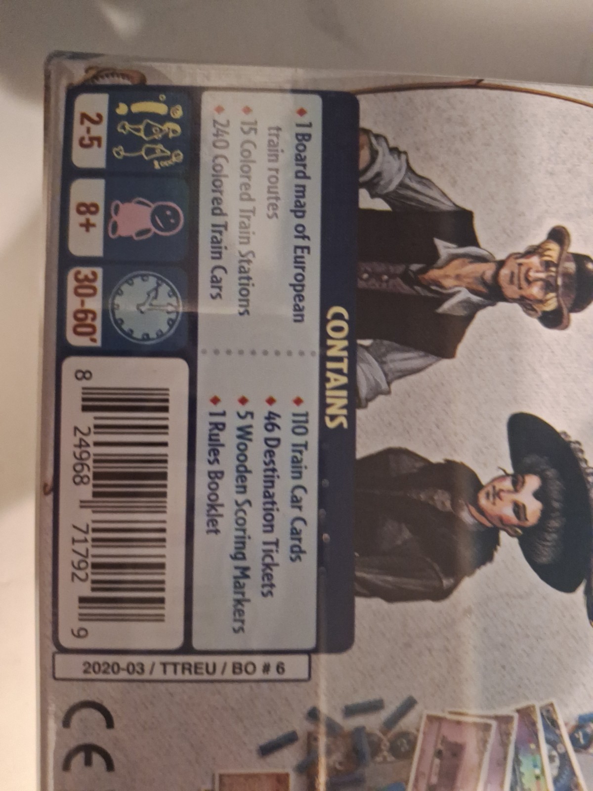 Days of Wonder Ticket to Ride Europe Board Game