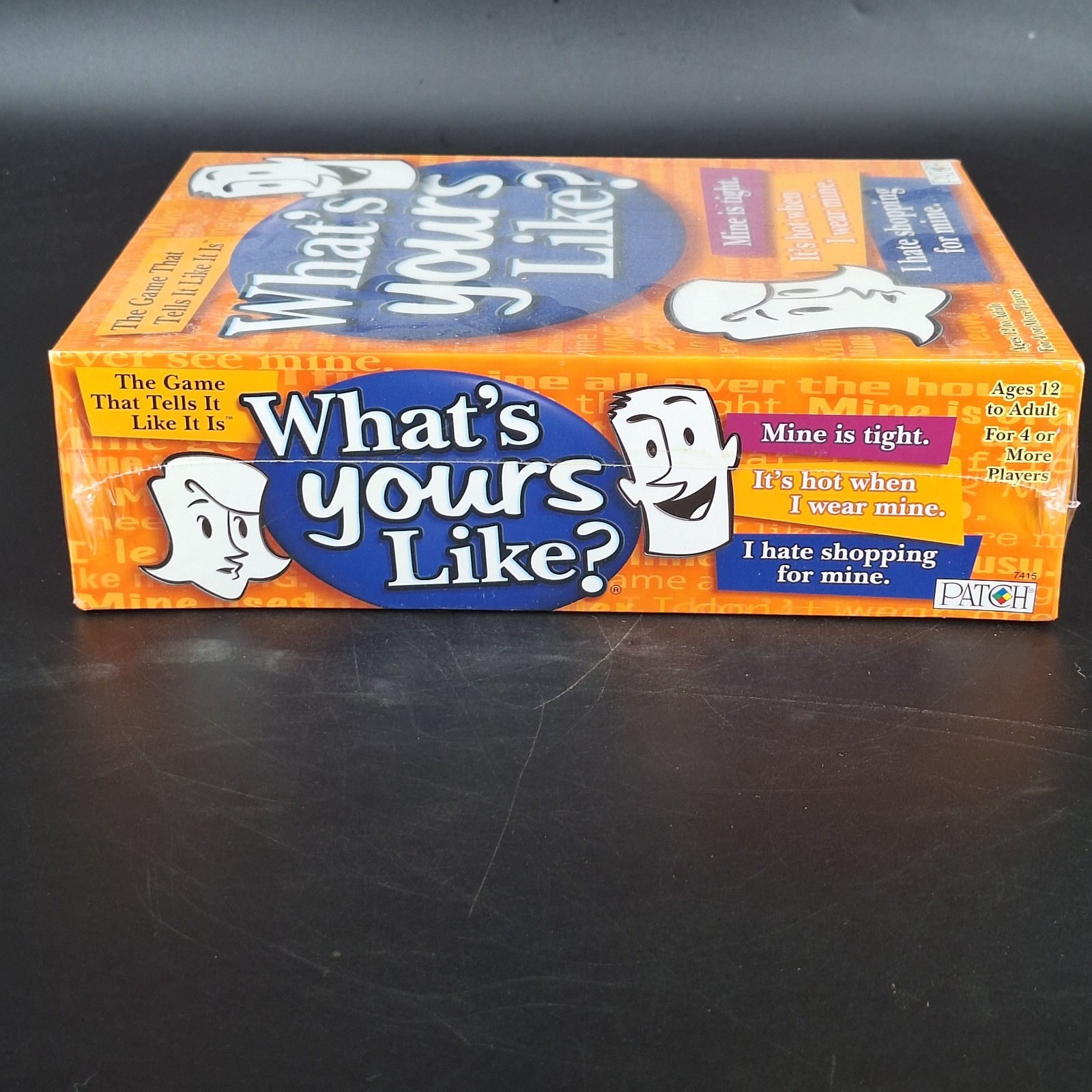 What’s Yours Like? Party Game by Patch Ages 12+ 4+ Players Fun Adult Board