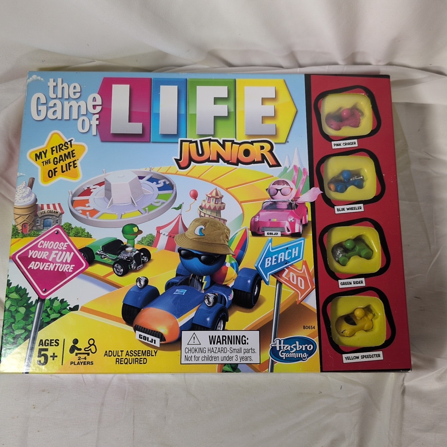 The Game of Life Junior Board Game Hasbro Gaming Used Complete Great Condition