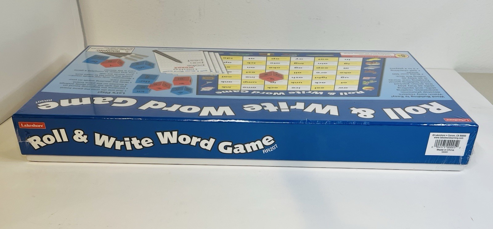 Roll & Write Word Game RR207 Home School Brand New Sealed Lakeshore 600+ Words