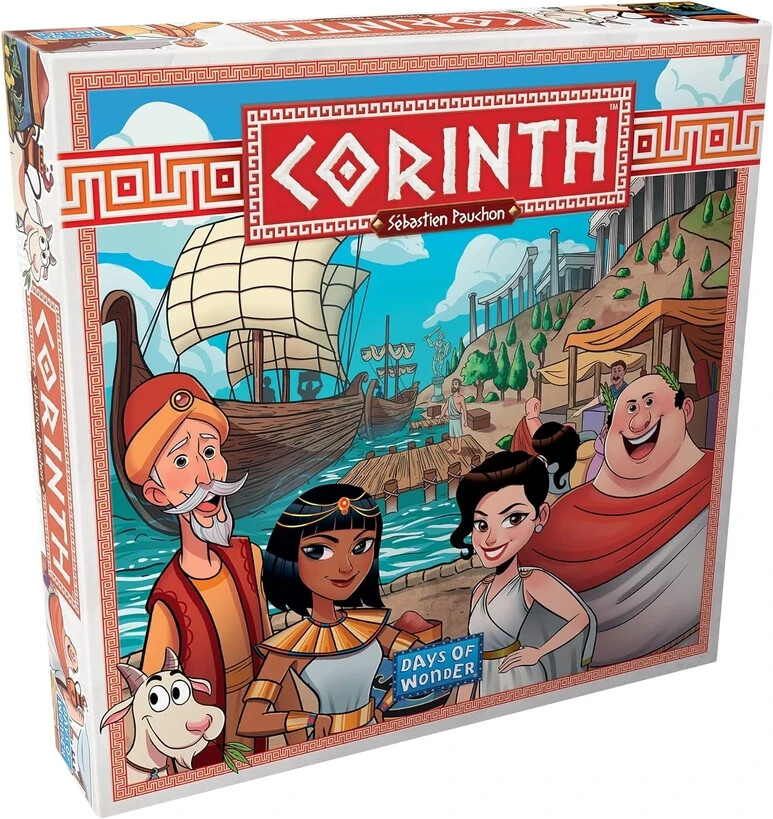 ⚱️🐐NIS Corinth Roll & Write Game – Be Number One in Mediterranean Trade!