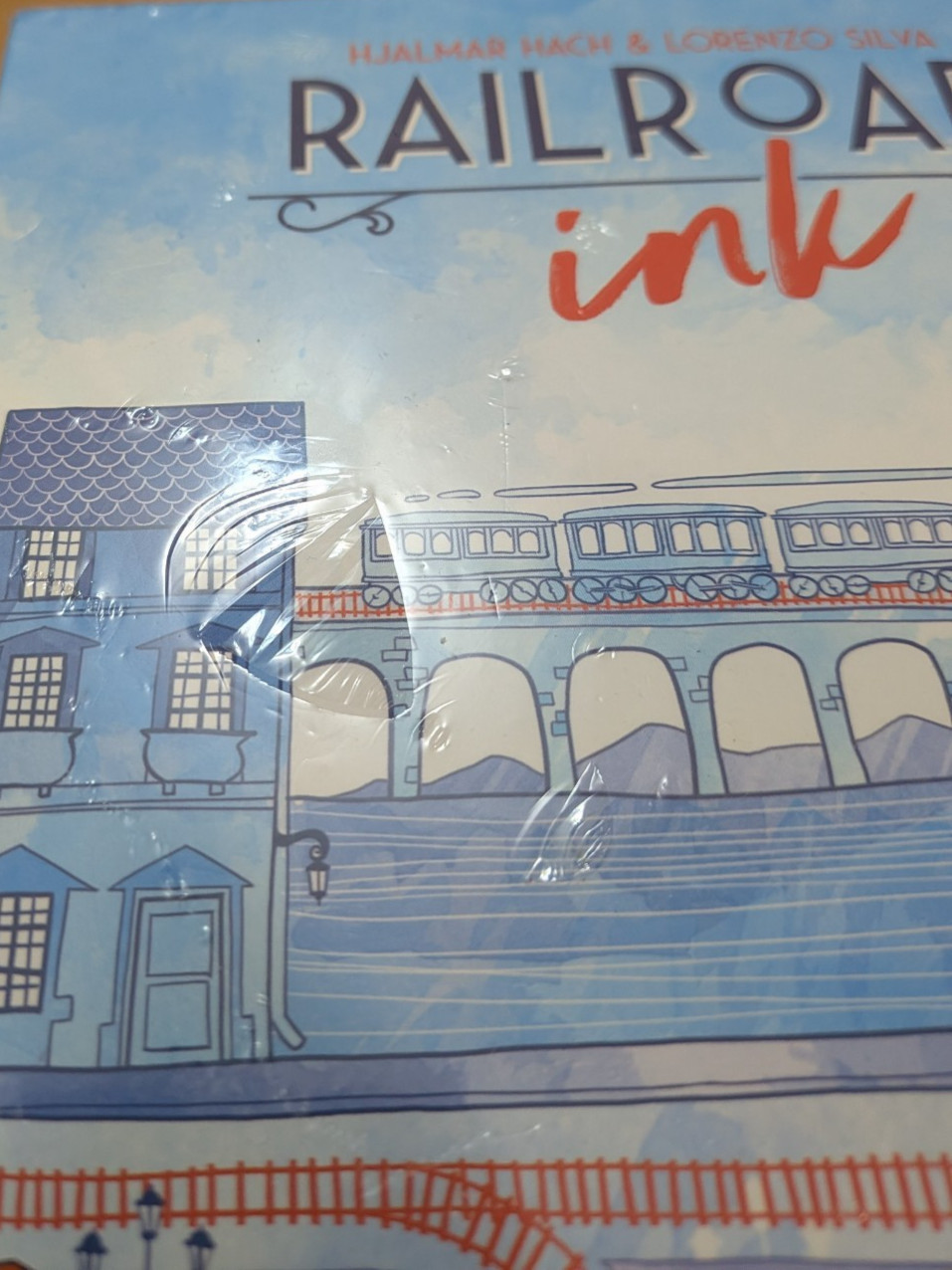 RAILROAD INK Deep Blue Edition Puzzle Game Hjalmar Hach Lorenzo Silva New Sealed