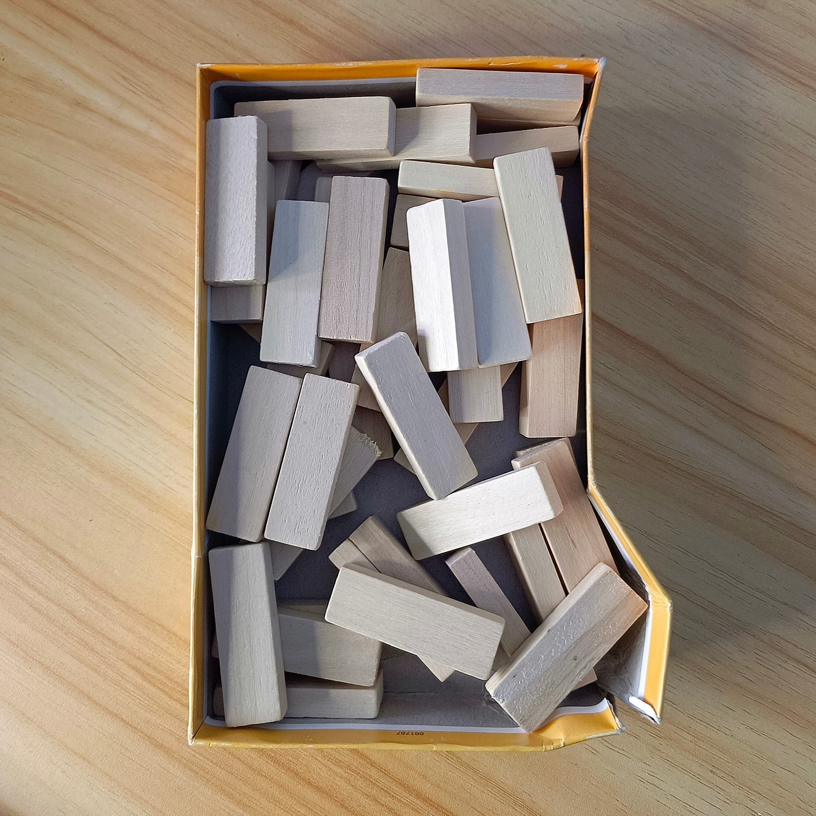 Wooden Tumbling Tower Game Set 45 Blocks FSC Certified Germany Skill Game