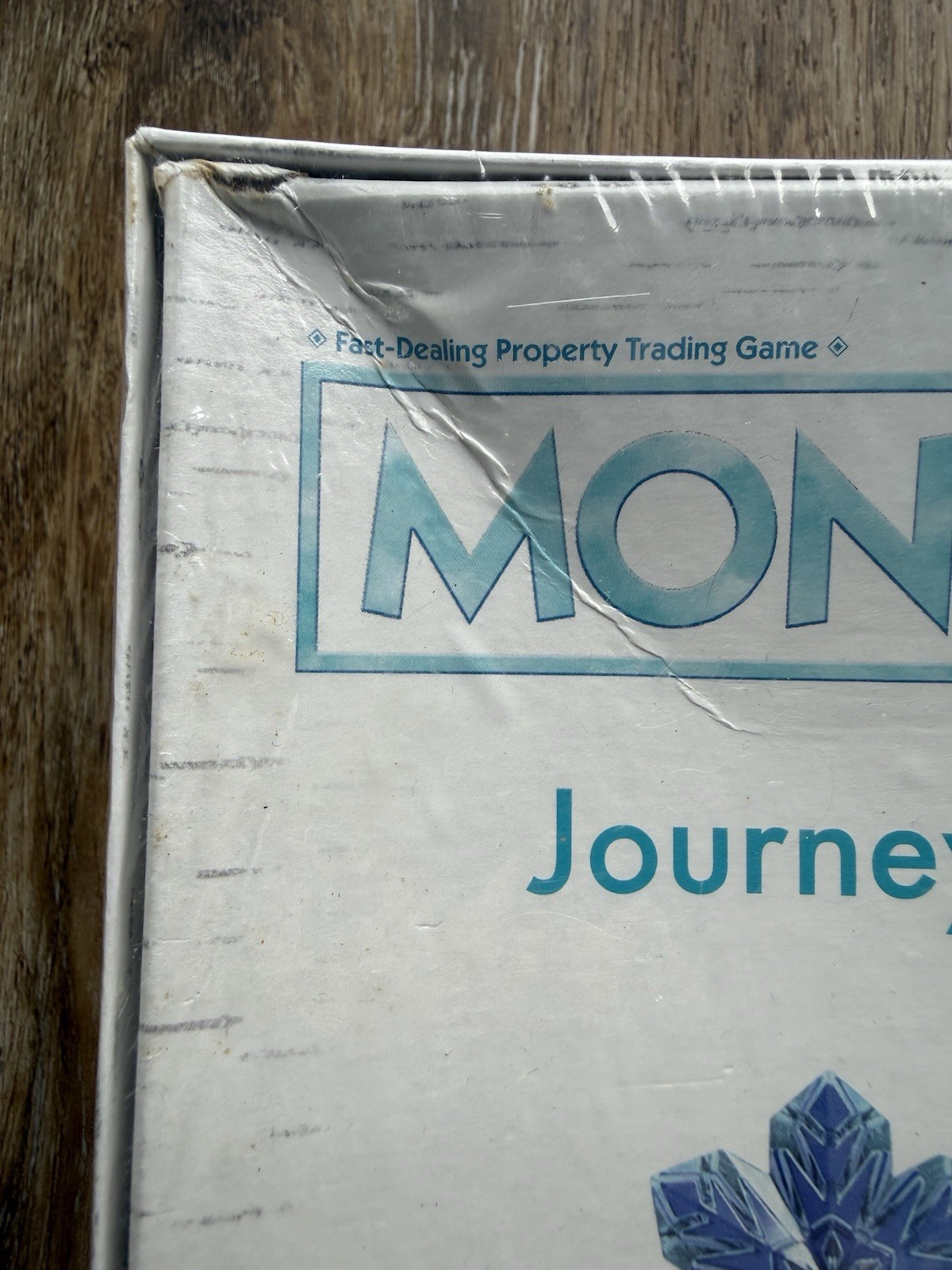2018 HASBRO DISNEY’s FROZEN II MONOPOLY GAME NIB SEALED! Back Of Box Dented