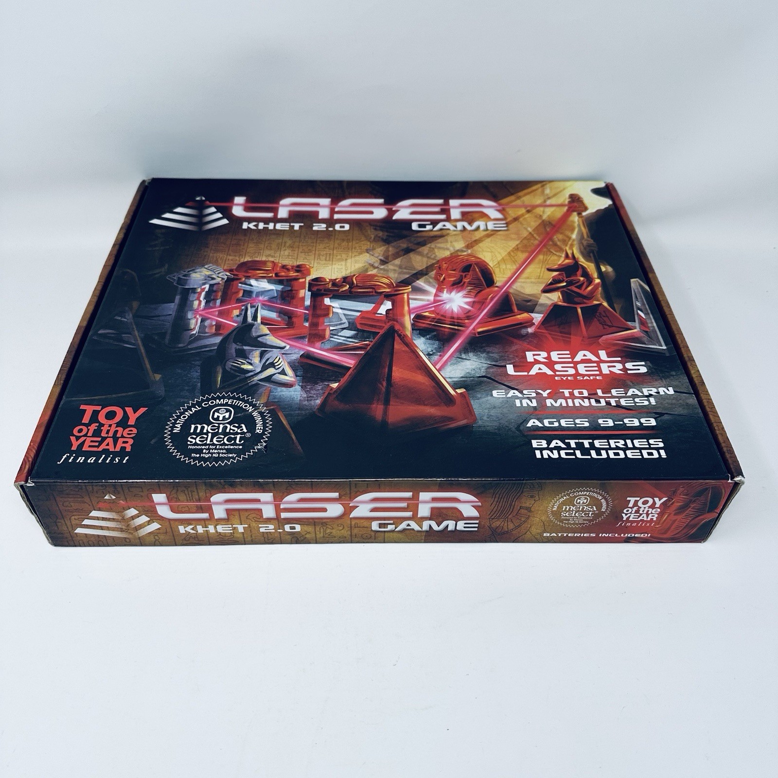 Laser Board Game Khet 2.0 Strategy Mensa Select 2010 Tested Working Complete