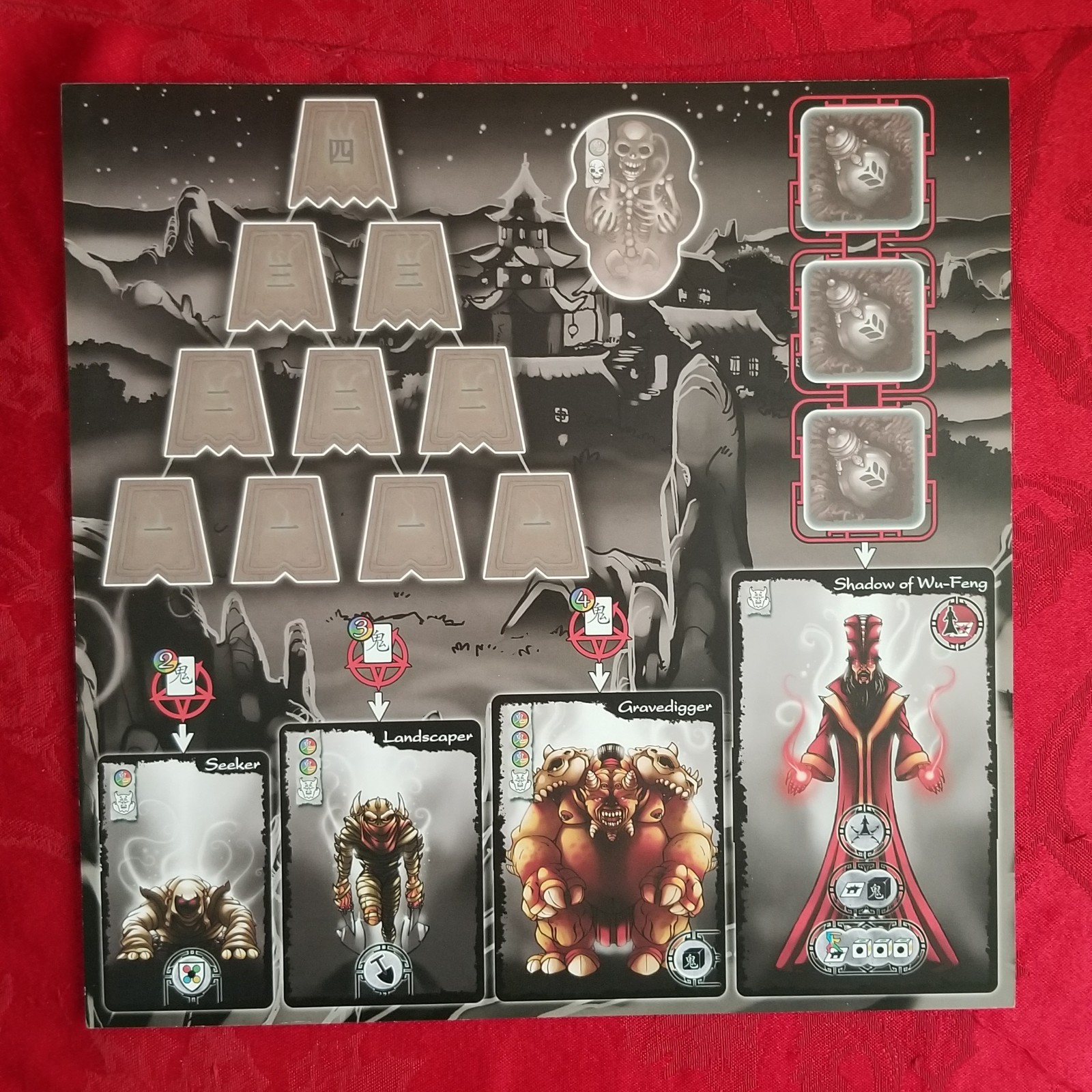 Ghost Stories Black Secret Expansion, 100% Complete, Mint Condition, RARE OOP