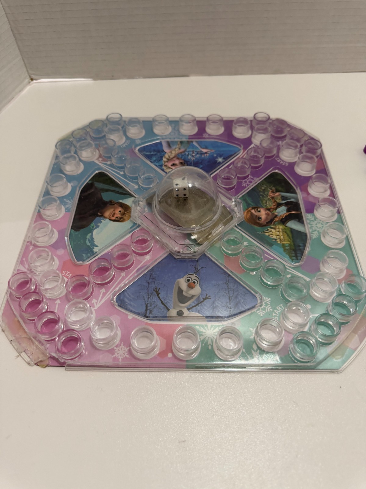 DISNEY FROZEN POP-O-MATIC TROUBLE 3-D GAME Olaf’s Ice Adventure Complete