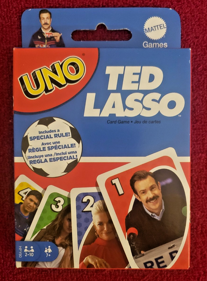 UNO Ted Lasso Ed. Card Game_Mattel_2-10 Players_Age 7+_Special Rules_SHIPS FAST