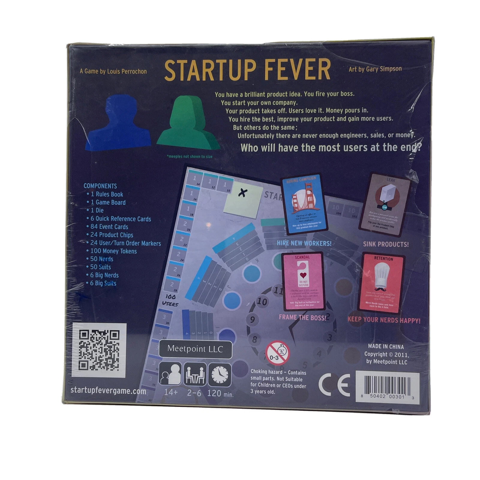 Startup Fever Venture Capital Edition Board Game by MeetPoint Startup Simulator