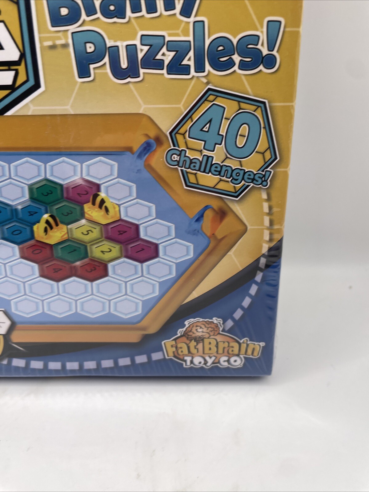 Fat Brain Toys Boardgame Hex Hive Box 40 Challenges Ages 8+ New Sealed!