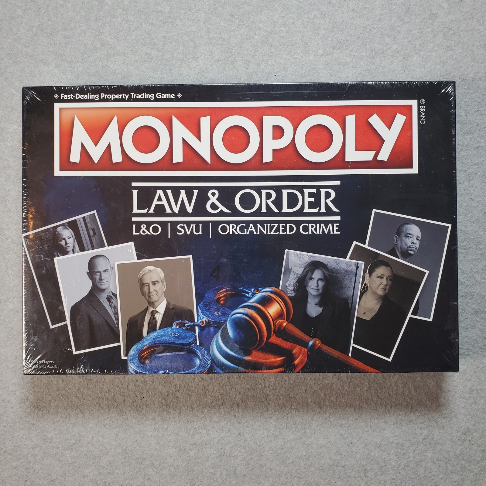 Monopoly Law and Order SVU Organized Crime Board Game SEALED Hasbro USAopoly