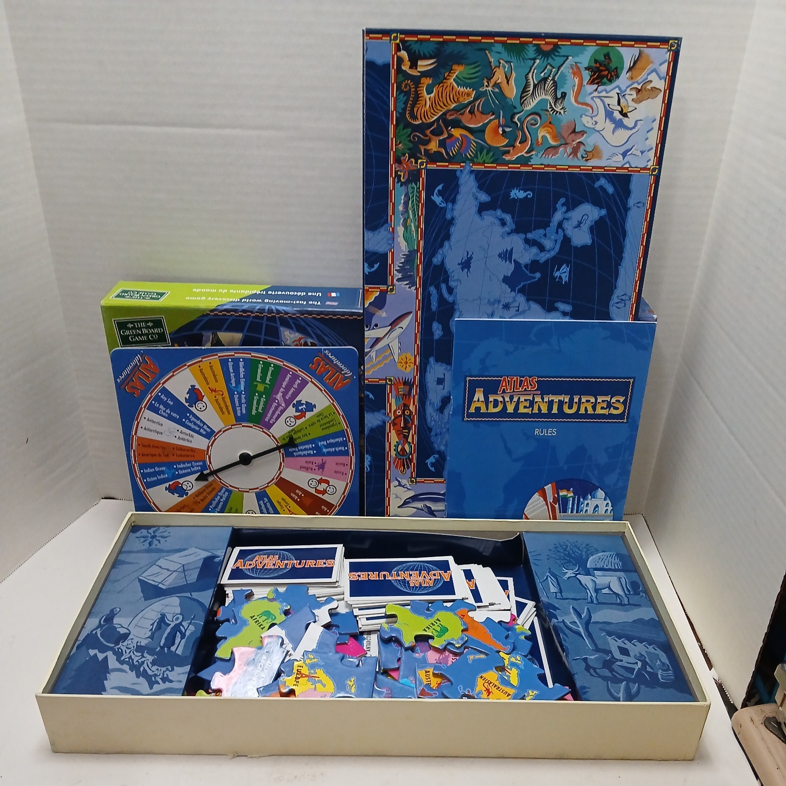 Atlas Adventures Board Game (3rd Edition) Complete (Pre-Owned).