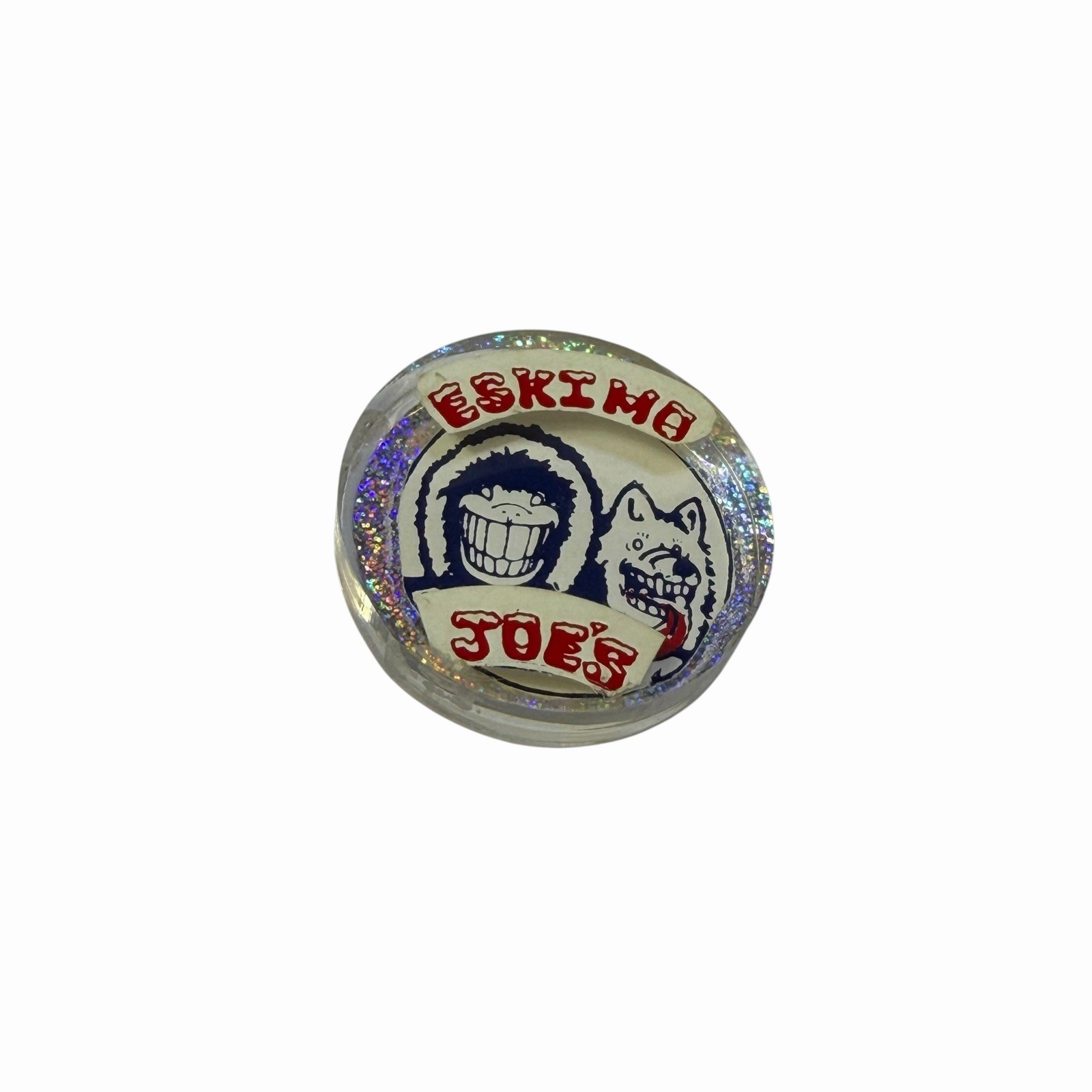 Vintage Lot of 3 Eskimo Joe’s Stillwater OK Pog Container Slammer & Plate