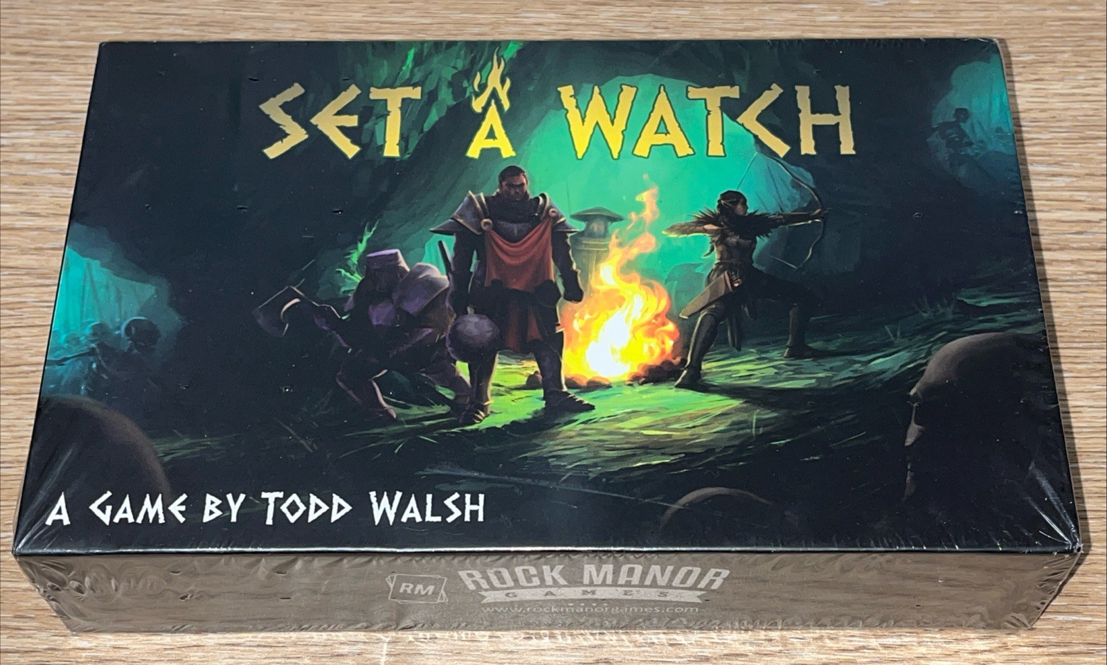 Set A Watch Board Game (Rock Manor Games, 2019) Brand NEW SEALED Todd Walsh