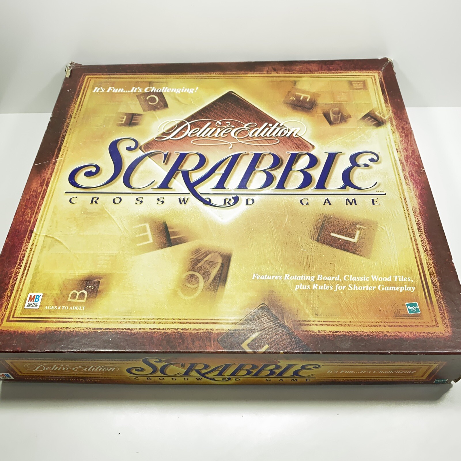 Milton Bradley 4034 Scrabble Deluxe Edition Board Game
