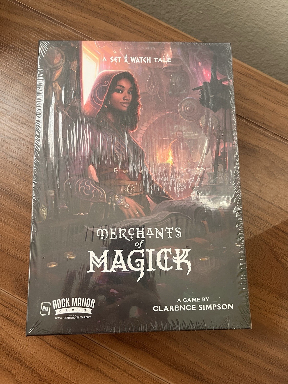 Rock Manor Merchants of Magick A Set A Watch Tale Fantasy Board Game NIB