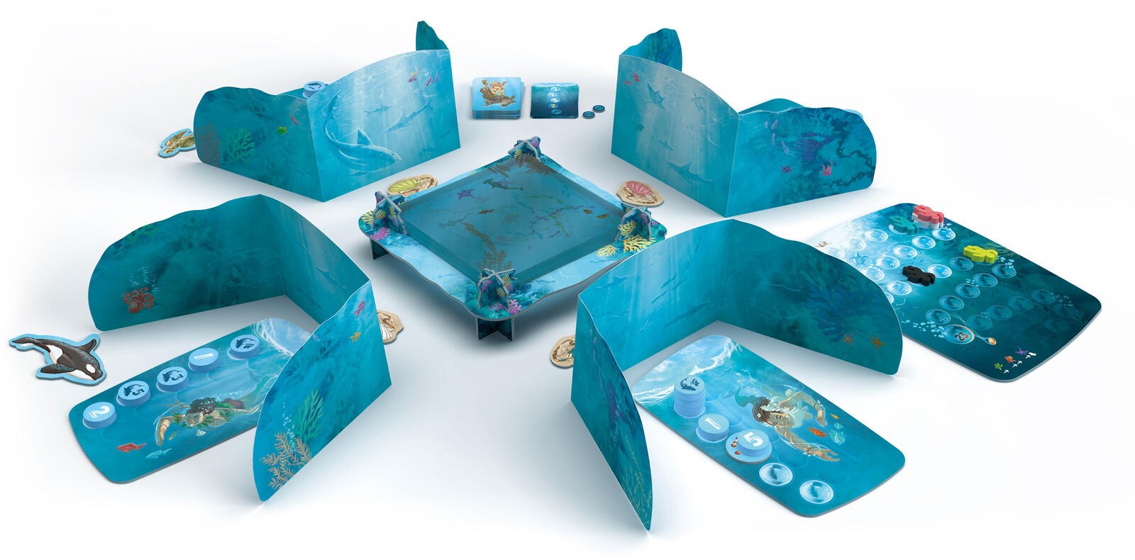Dive Board Game – Catch a Ride on a Sea Turtle or Dolphin