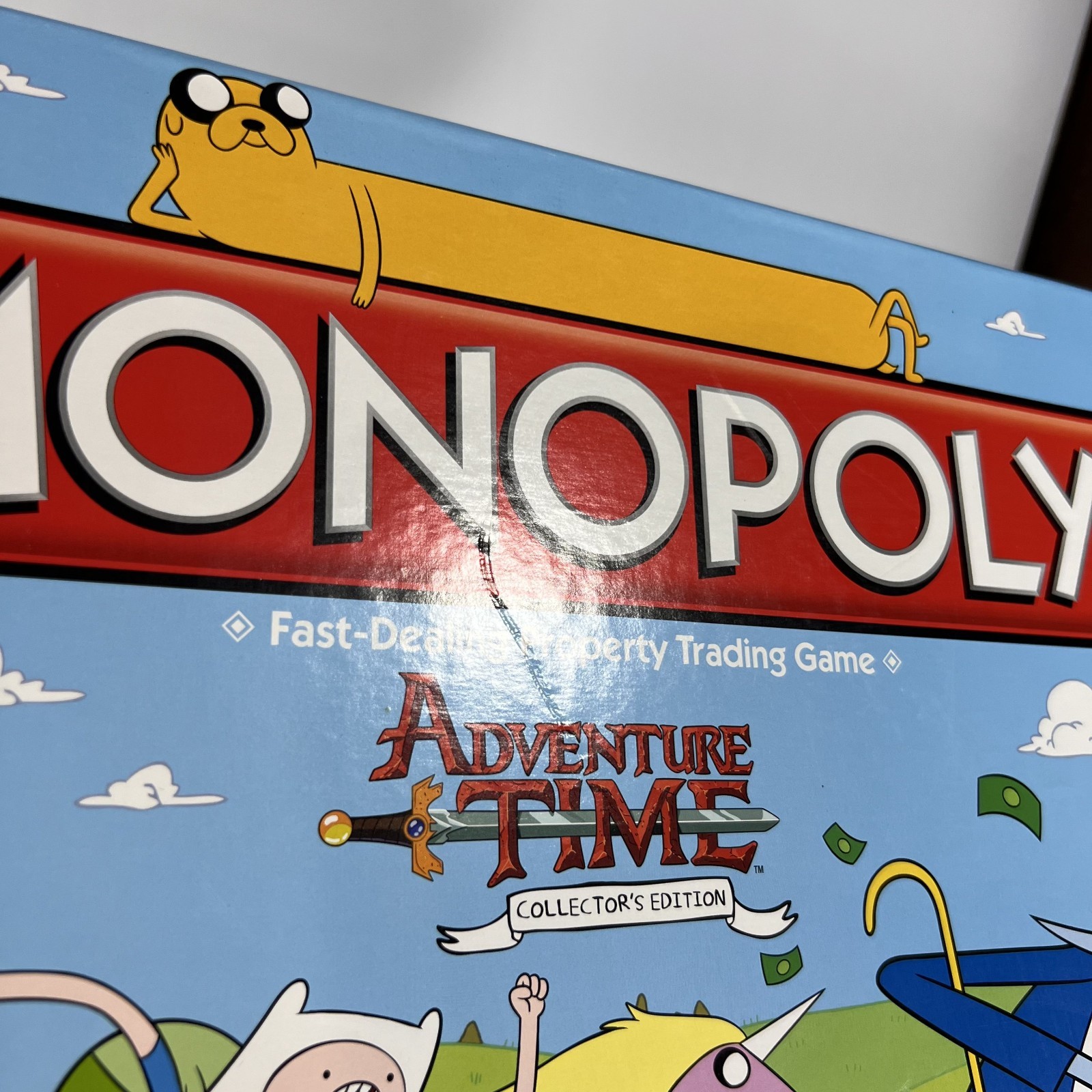 Monopoly Adventure Time Collector’s Edition Board Game Cartoon Network COMPLETE