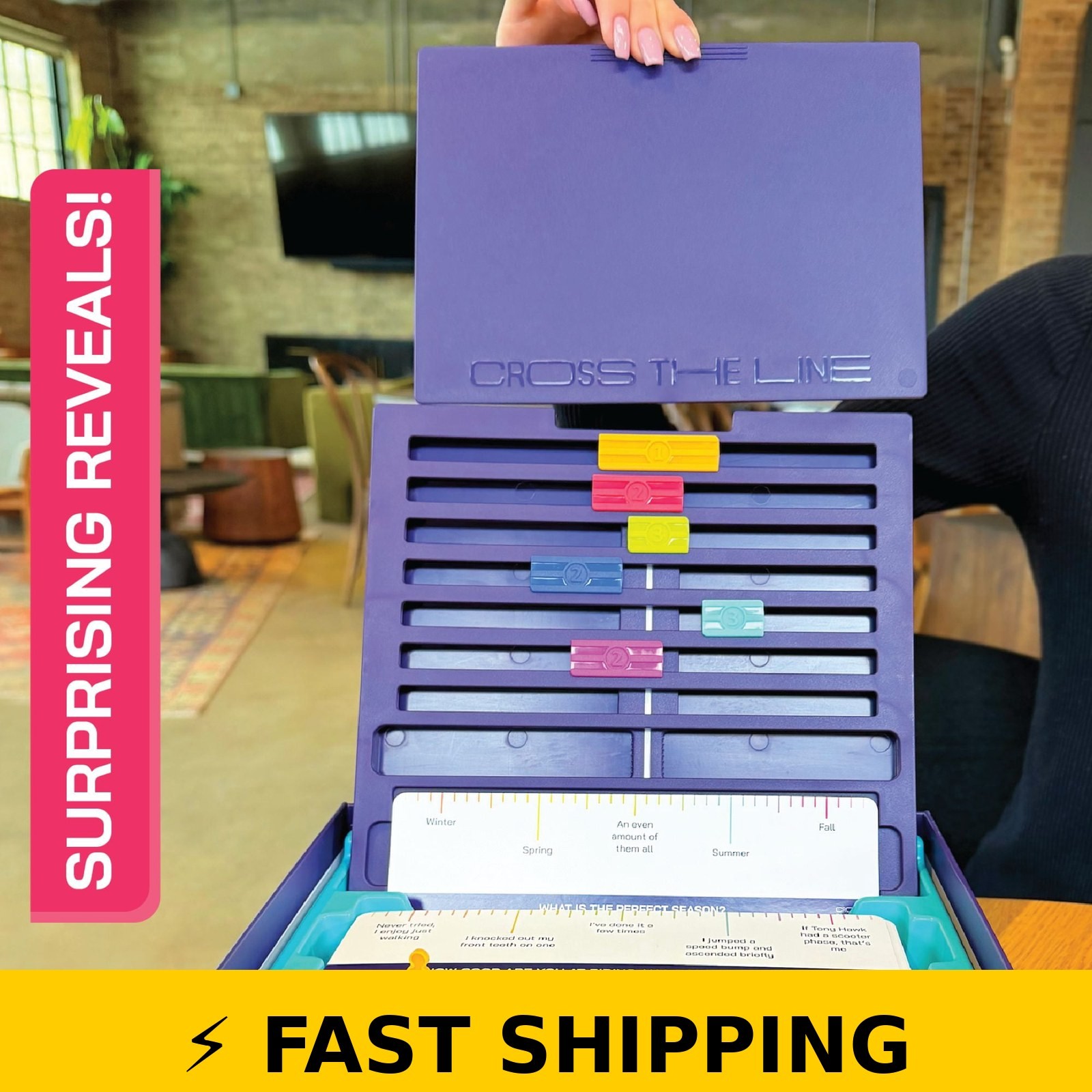 Cross the Line Interactive Party Game for Teens and Adults
