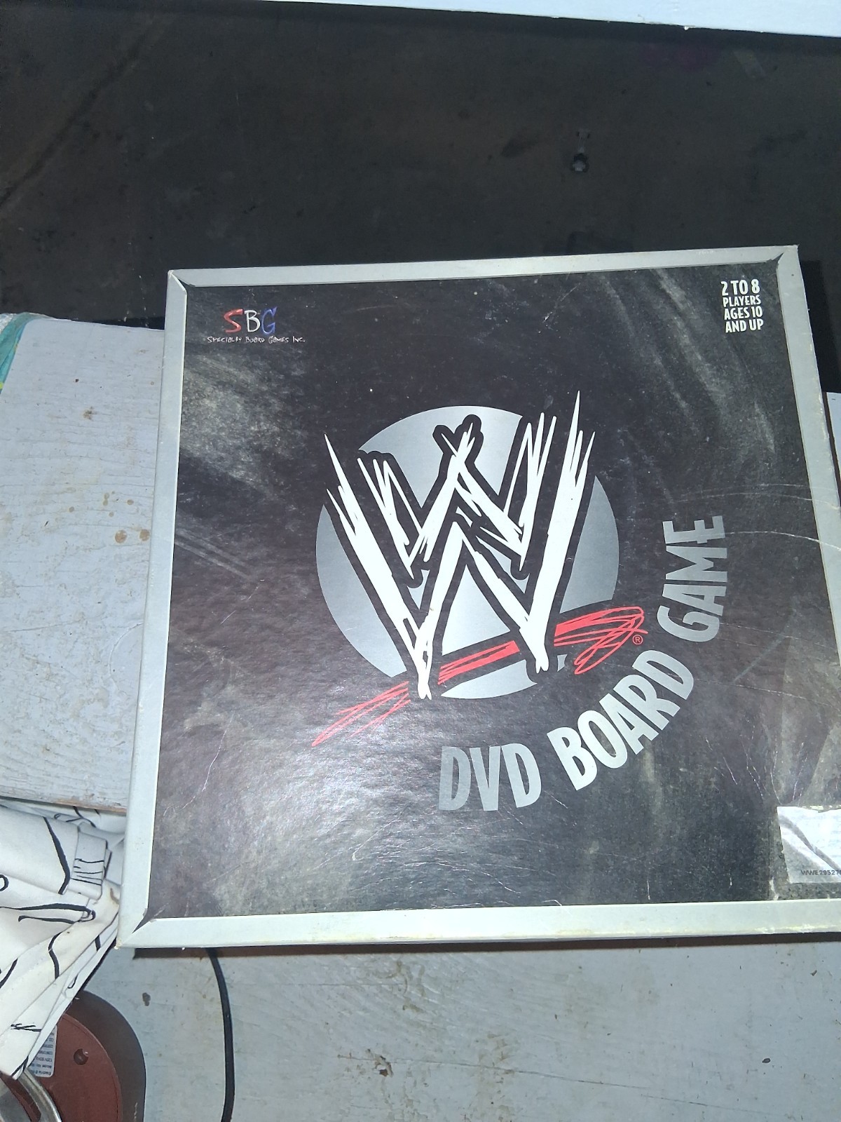 WWE Smack Down Raw DVD Board Game 2005 Complete WWE Wrestling Vintage