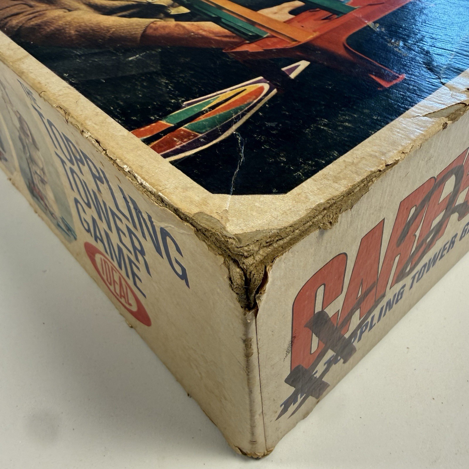 Vintage 1967 Careful The Toppling Tower Game COMPLETE w/ Box