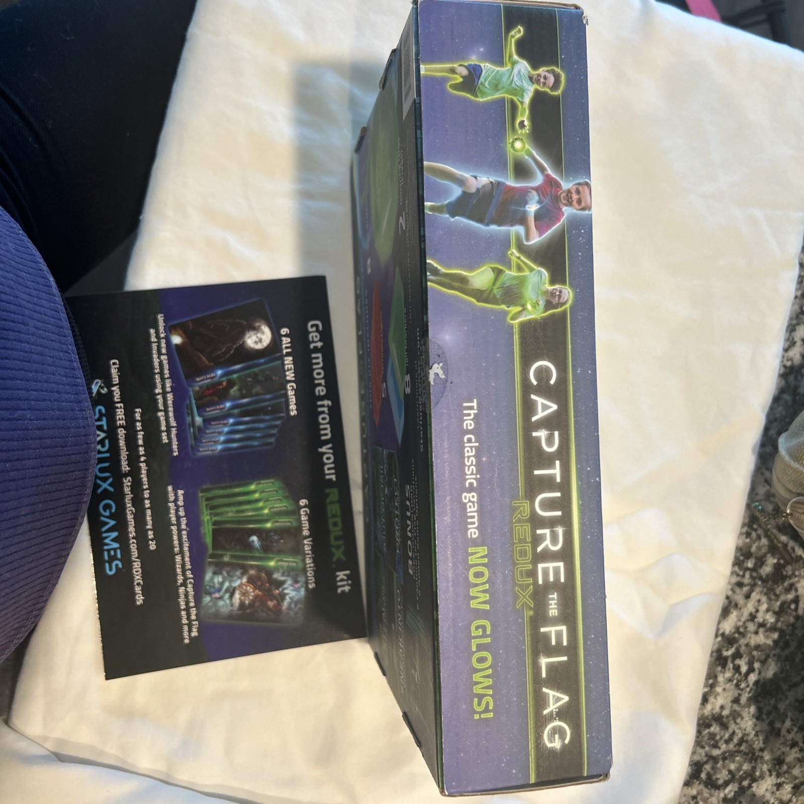 Capture The Flag Game Redux The Glow in The Dark Outdoor Game By Starlux (NEW)