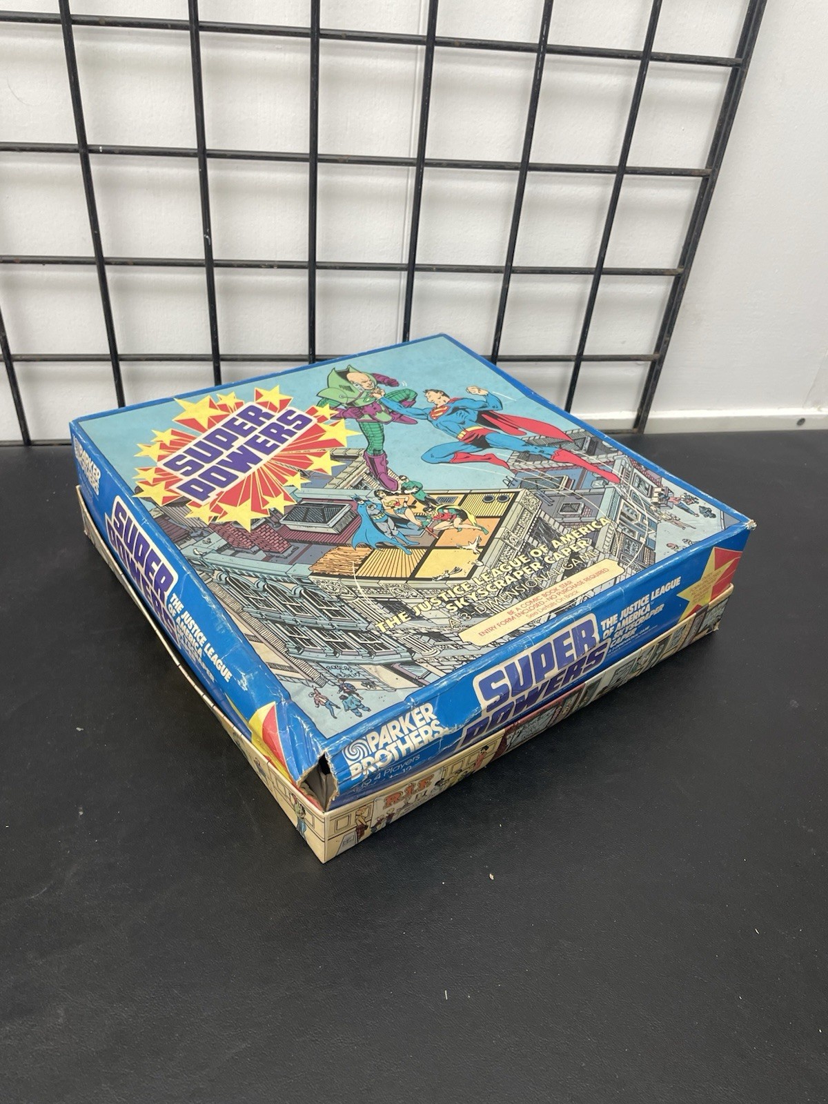 Parker Brothers 1984 Super Powers Justice League 3D Game DC Comics Complete