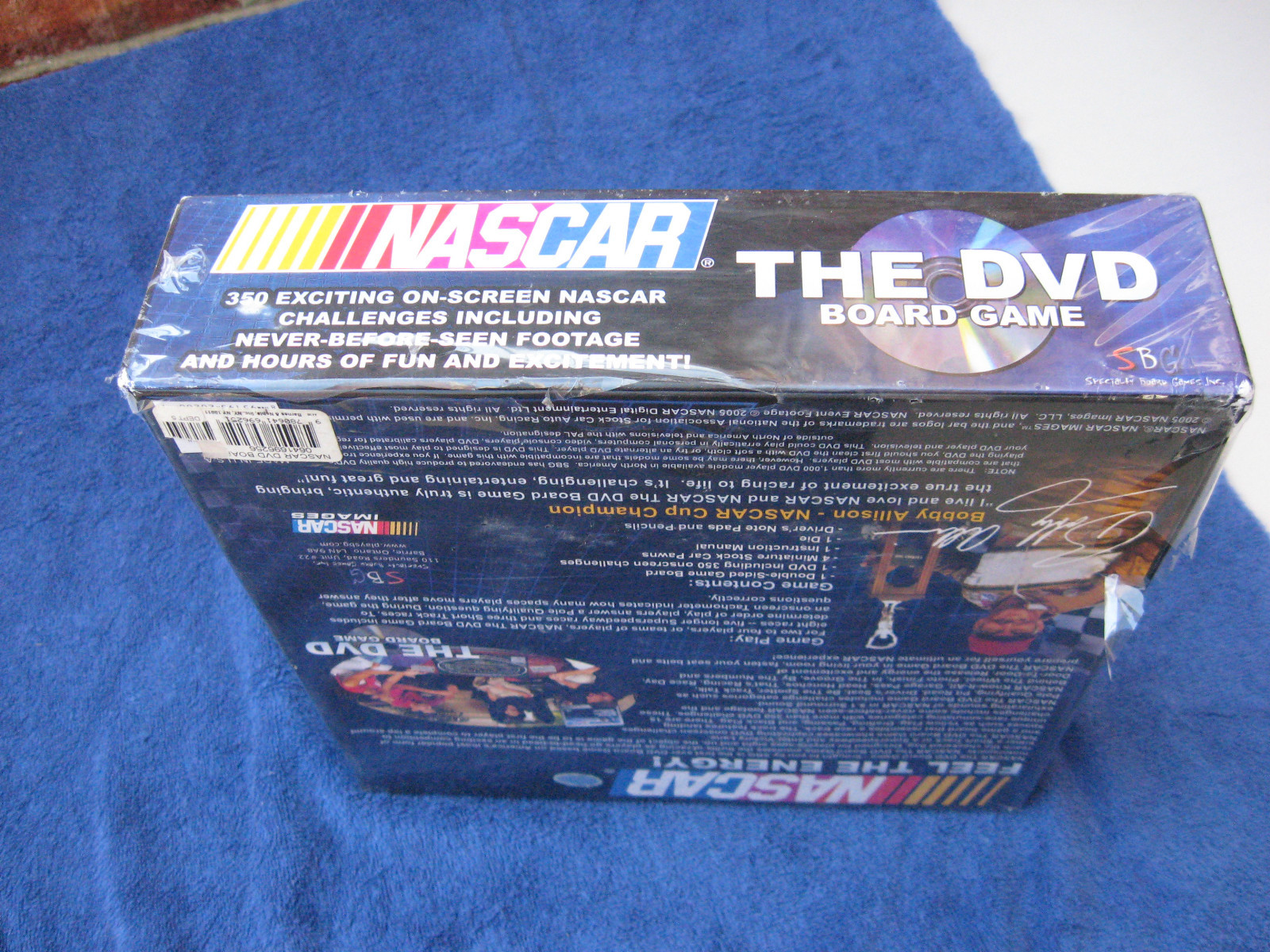 Nascar “The DVD Board Game” NEW FACTORY SEALED 2005