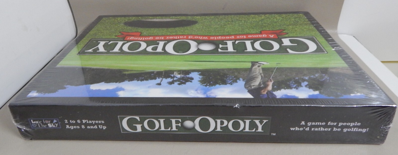 New Golf-opoly Monopoly Late For The Sky Ages 8+ | 2-6 players Golf Board Game