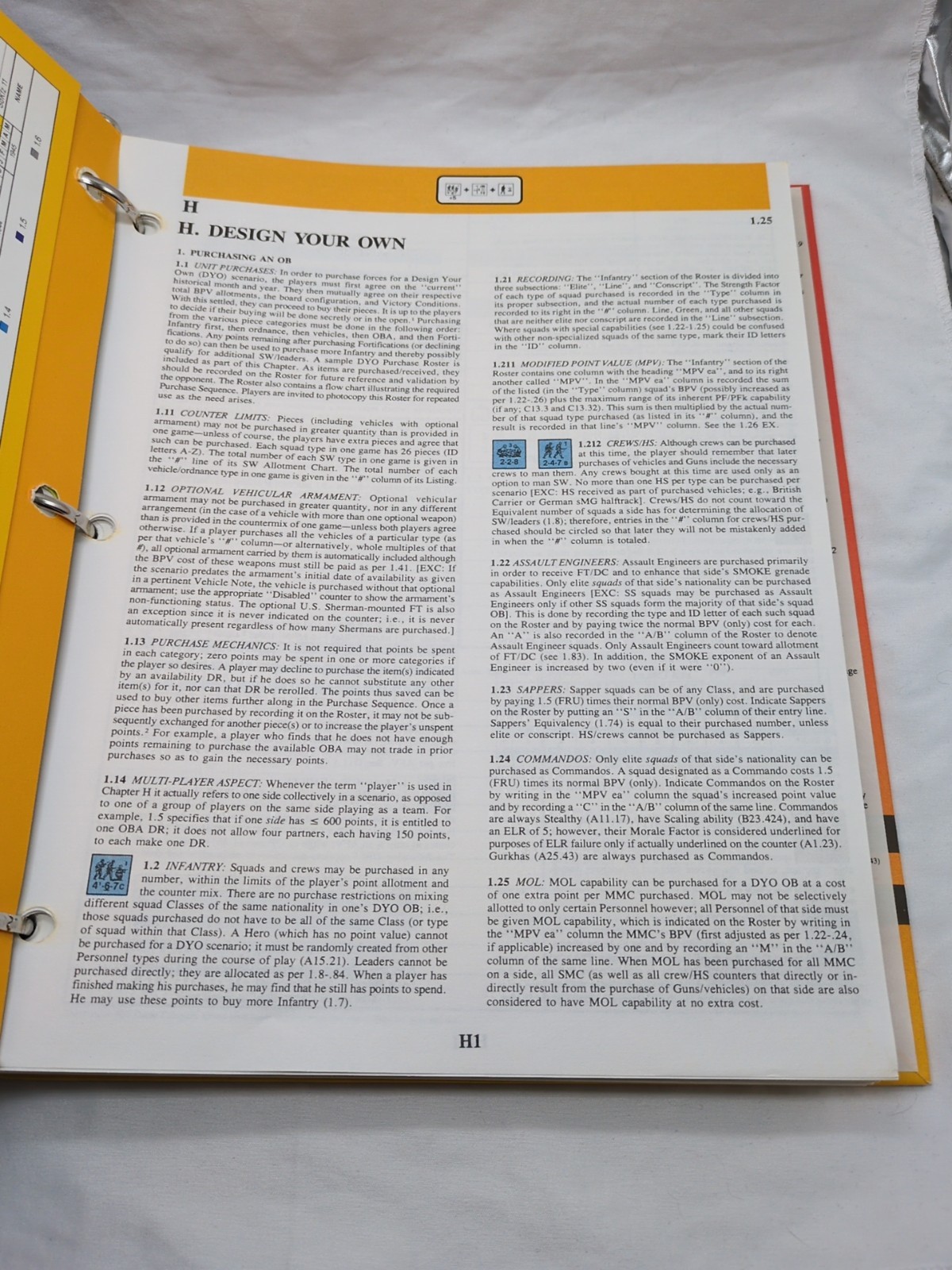 ASL Advanced Squad Leader Rules The Avalon Hill Game Company