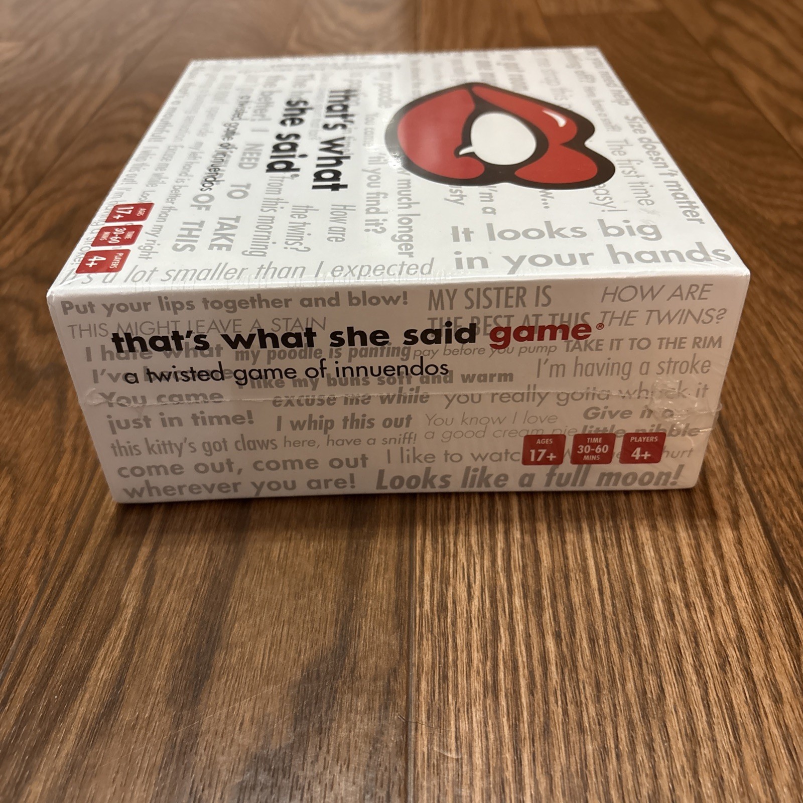 That’s What She Said Game – The Hilariously Twisted Party Game (age 17+) Sealed