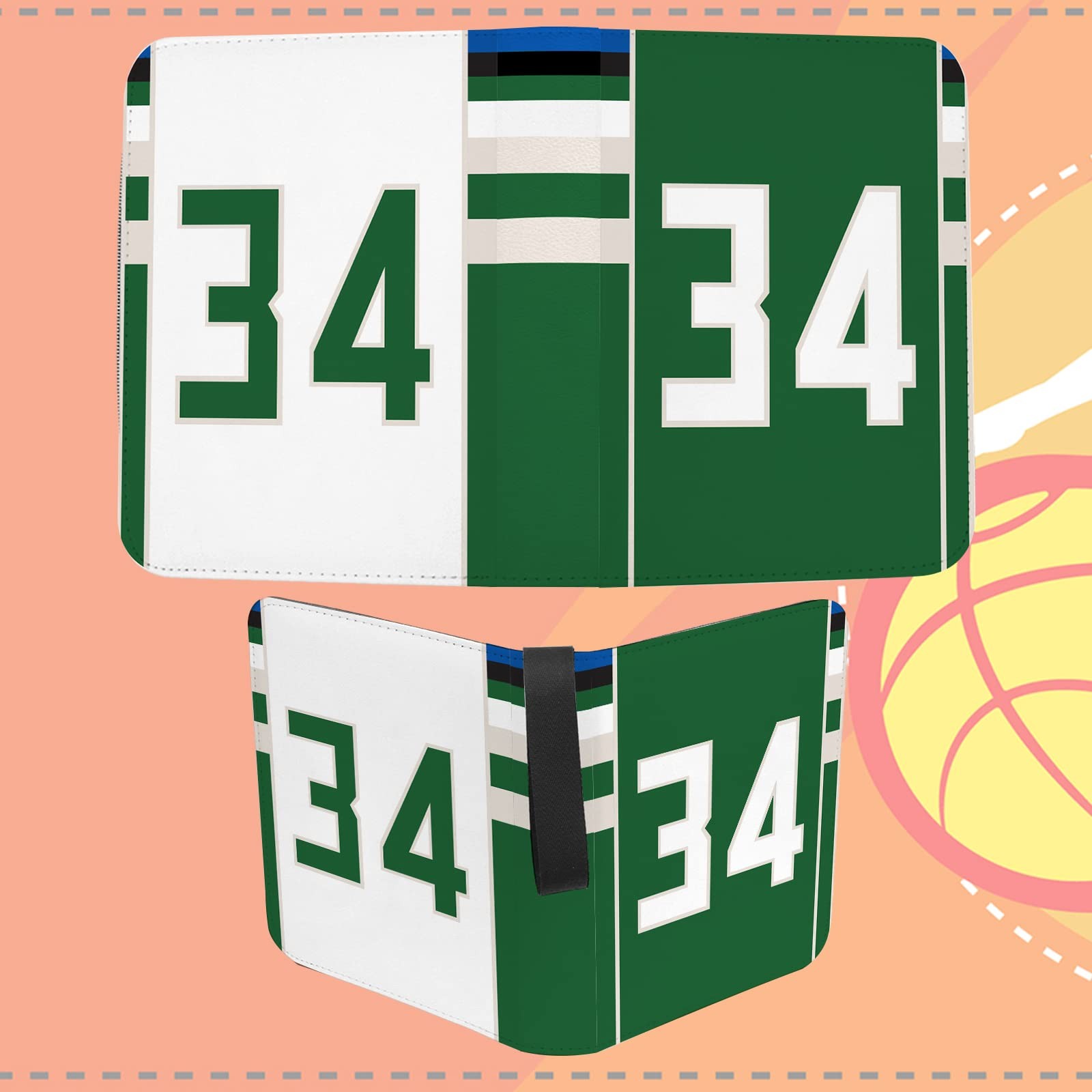 Basketball Card Binder with Sleeves 900 Pocket, #34 900, 34 Green