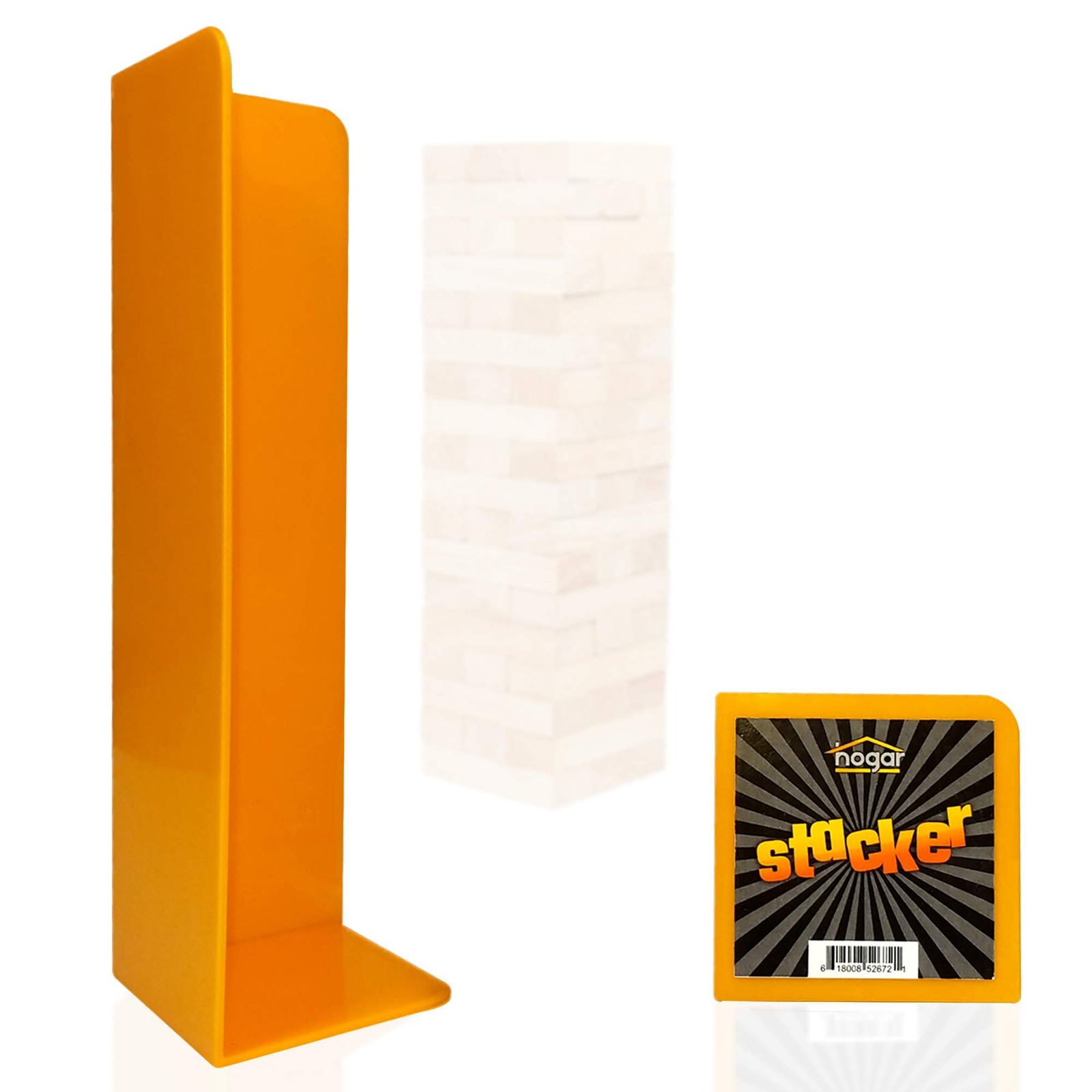 Wood Block Tower Stacking Tray Game Accessory Ages 6 to Adult – Compatible wi…
