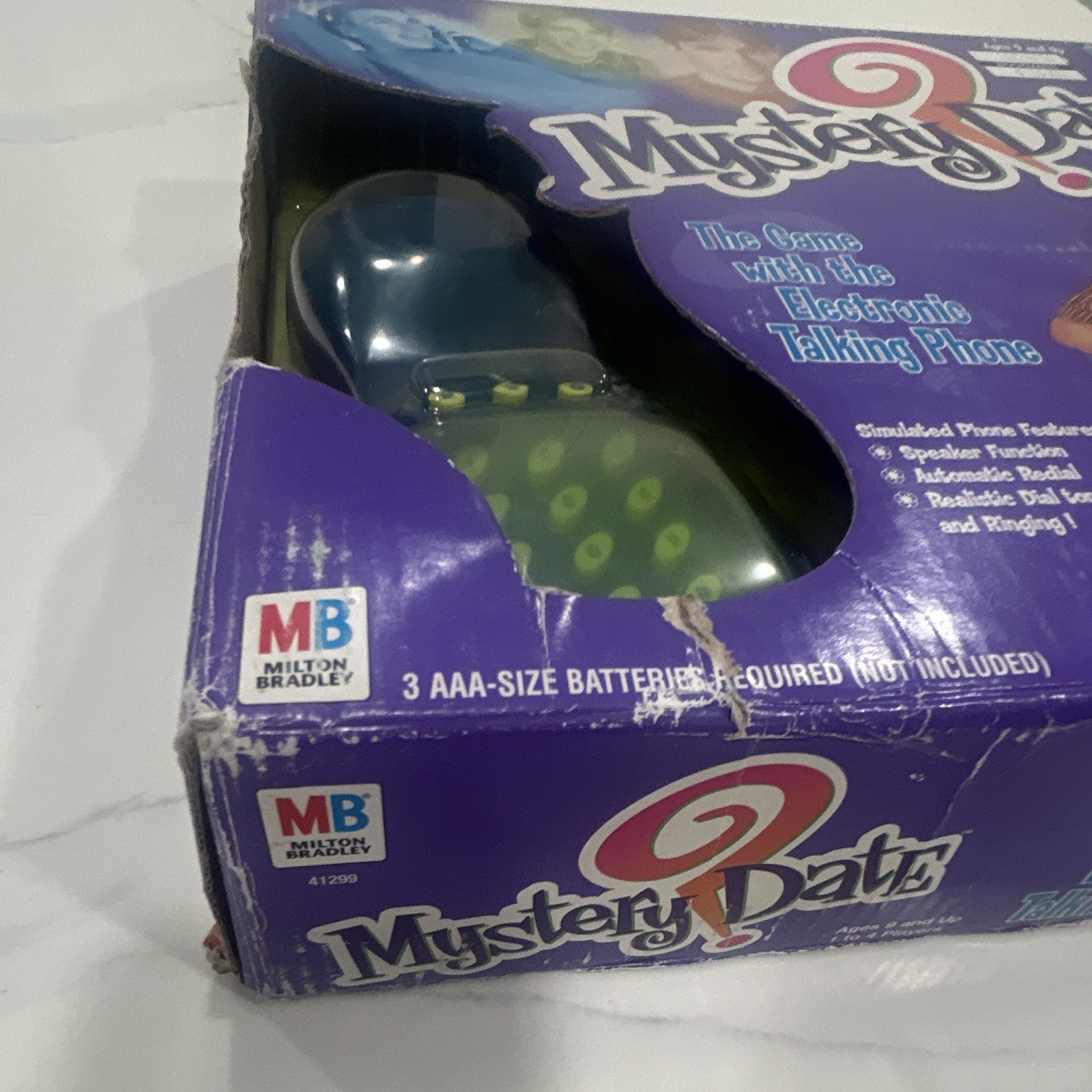 Milton Bradley Mystery Date Board Game w/ Electronic Talking Phone Complete