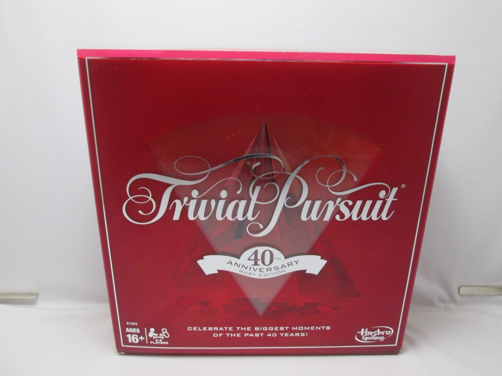 Hasbro Trivial Pursuit 40th Anniversary Ruby Edition Game Board