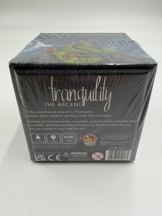 Tranquility The Ascent Stand-Alone Sequel Card Game – NEW LKYDUCK