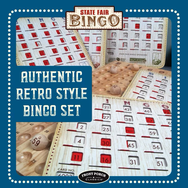 Front Porch Classics State Fair Bingo Deluxe Edition Ages 8+ New in Box!