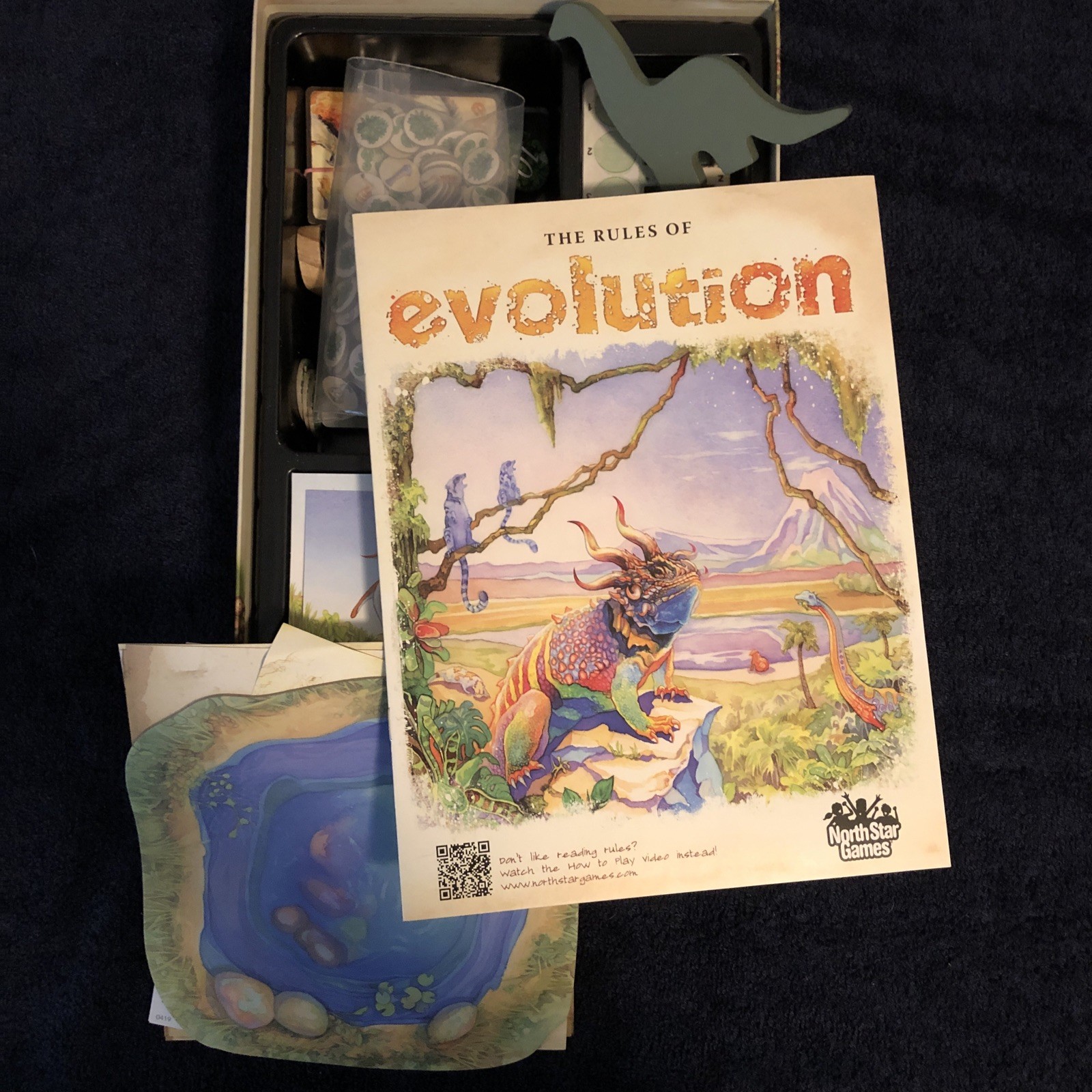 Evolution Board Game + Climate Conversion Kit North Star Games Animals